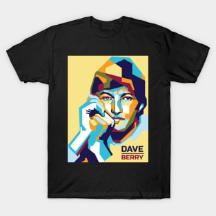 Abstract Dave Berry in WPAP T-Shirt